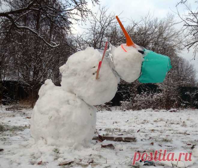 И снеговики кайфуют...