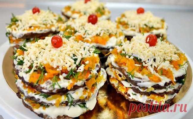 Печеночные мини-тортики: бюджетно, вкусно и красиво!