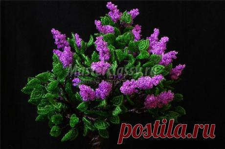 Мастер класс цветов из бисера, цветок из бисера мастер класс, цветы из бисера - мастер класс