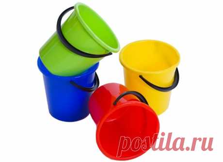 3 новых способа применения пластикового ведра