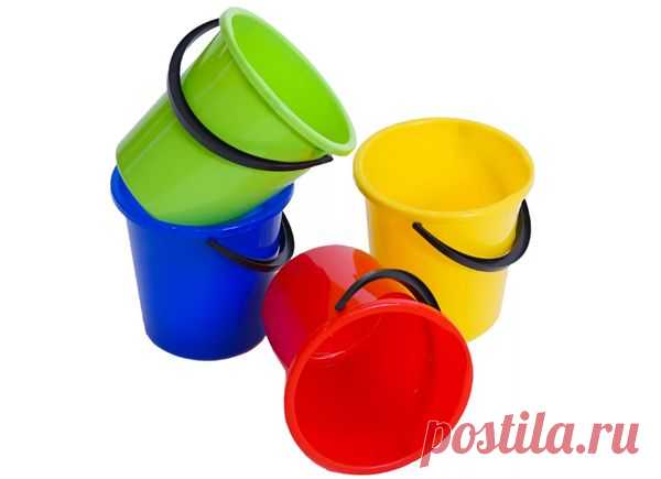 3 новых способа применения пластикового ведра