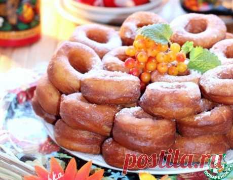 Творожные-медовые пышки – кулинарный рецепт