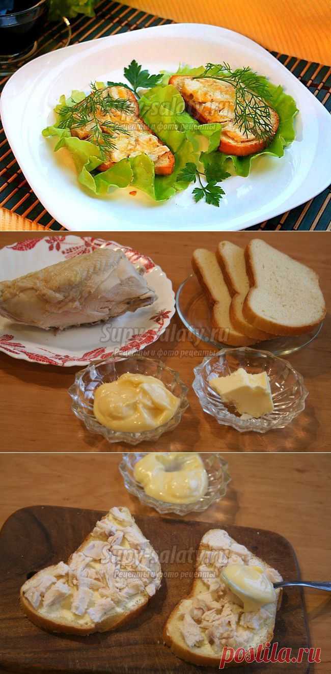 Бутерброды с куриным филе. Кулинарный мастер класс