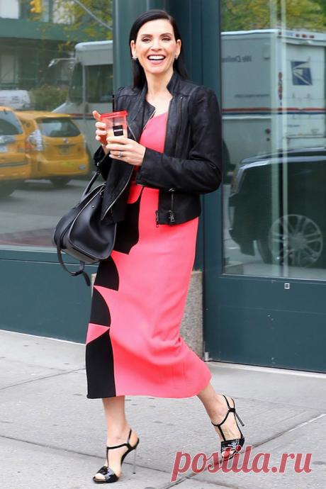 Джулианна Маргулис в Нью-Йорке