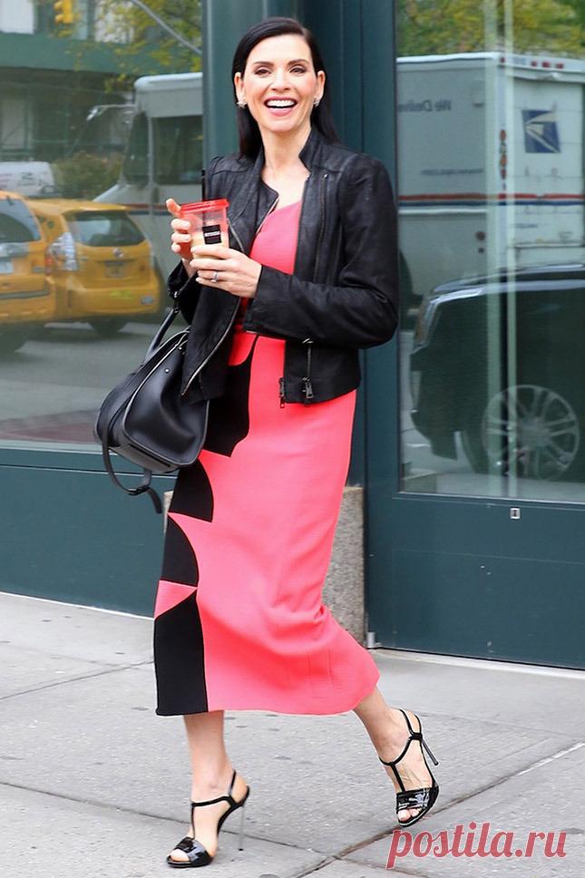 Джулианна Маргулис в Нью-Йорке