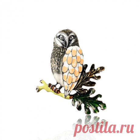 Брошь "Сова", Tutti Frutti (Арт.: 69802-127737) купить по выгодной цене в Интернет-магазине Море блеска