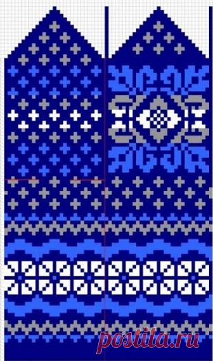 Орнаменты для варежек