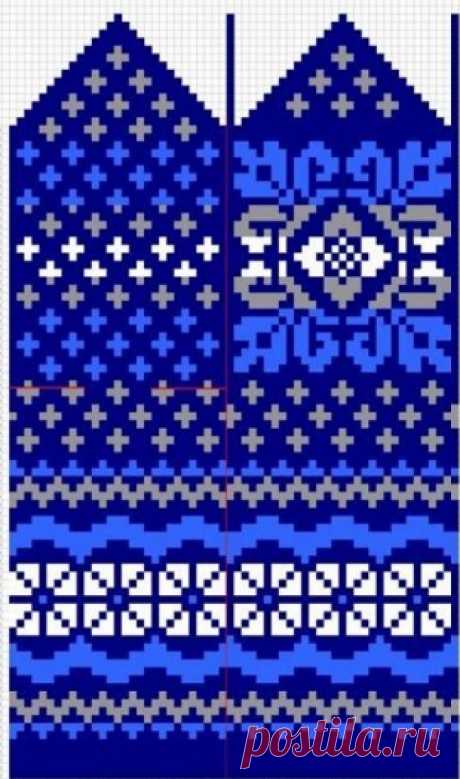 Орнаменты для варежек