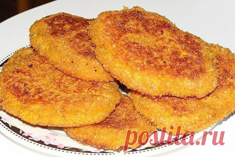 Морковные оладьи с геркулесом
