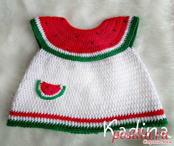 цитата Петля_Мебиуса : Платье для малышки "Арбузик" (09:43 31-07-2015) [5159119/368301875] - ketkaaaa@inbox.ru - Почта Mail.Ru