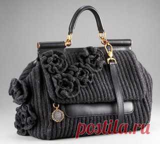 Olgaknits. Вязание на спицах и крючком!: Еще сумочки Dolce & Gabbana.