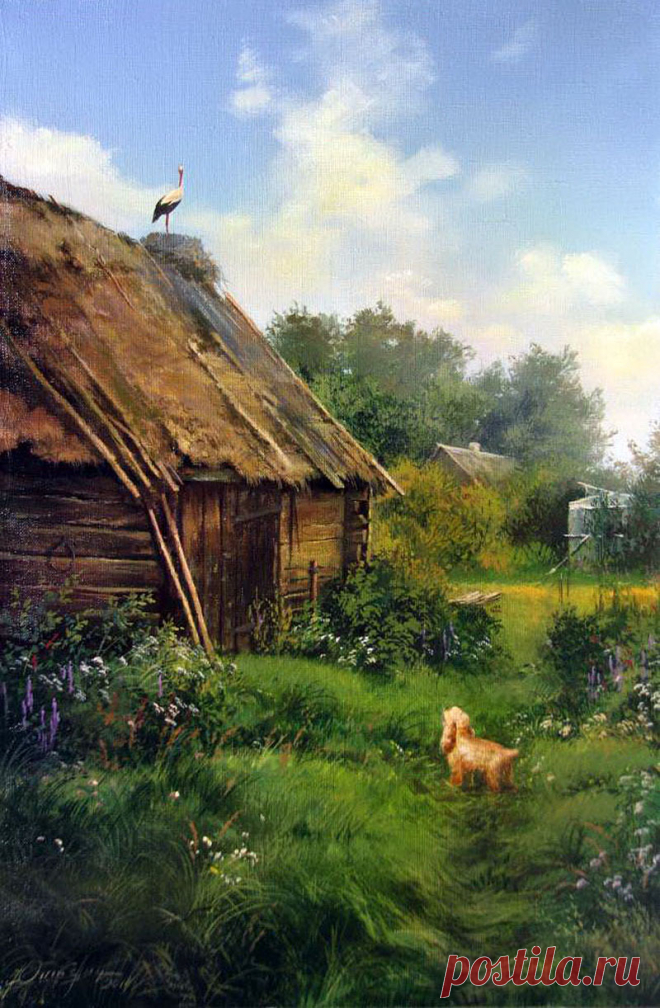 Любовь к природе и желание понять ее тайны... Художник Юшкевич Виктор Викторович.