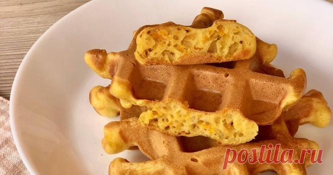 Тыквенные вафли к завтраку - пошаговый рецепт с фото. Автор рецепта @_kak__vkusno_ . Тыквенные вафли к завтраку - пошаговый рецепт с фото. #кукснап #тыква Вкусно  и полезно.
Если нет вафельницы можно пожарить на сковороде как обычные оладьи. Приятного аппетита! ♥️♥️♥️