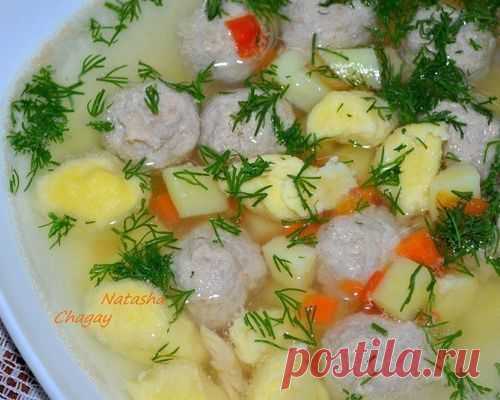 с клецками и фрикадельками