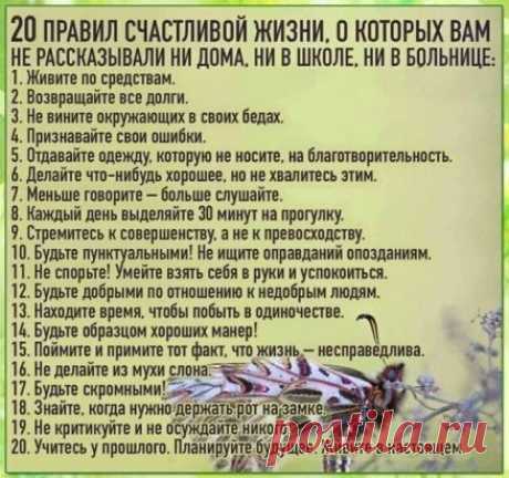 Следуйте этим простым советам