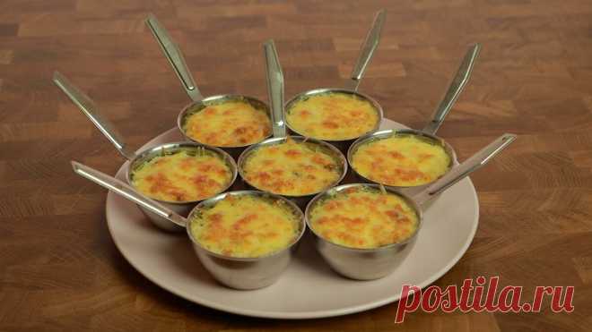 ЖУЛЬЕН с курицей и грибами. Отличная горячая закуска на любом столе! | СОВЕТЫ ПОВАРА | Яндекс Дзен