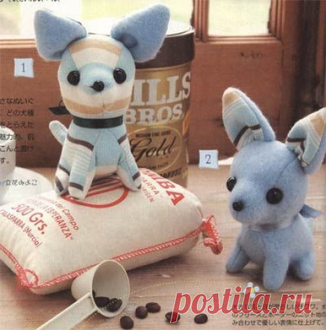 Шьем собачек / Мир игрушки / Разнообразные игрушки ручной работы