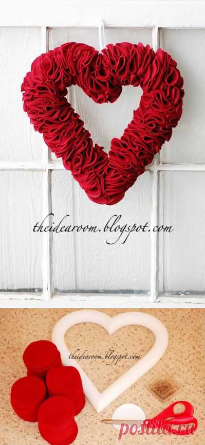 Heart Wreath - The Idea Room