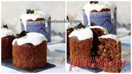 Шоколадна паска з родзинками | Picantecooking