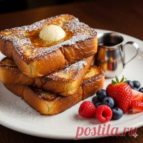 Французский тост из бриоша