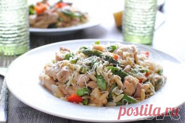 Ризотто с овощами