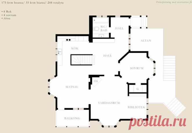 Красивый дом 208 кв.м.