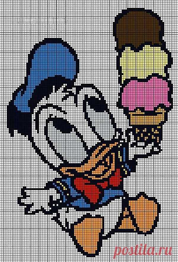 Детские жаккардовые схемы для вязания спицами..