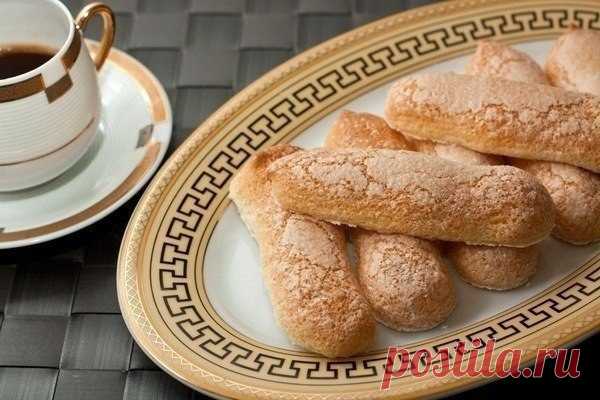 Бисквитное печенье «Савоярди» или “Дамские пальчики” | Очень вкусно