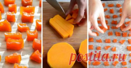 Moliūgų cukatos. Ypatingai sveikas ir skanus desertas | Zinoti.lt