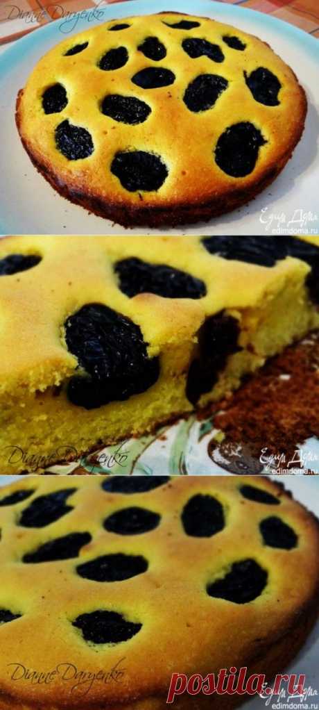 &quot;Правильный&quot; немецкий рассыпчатый пирог с черносливом - на скорую руку | Четыре вкуса