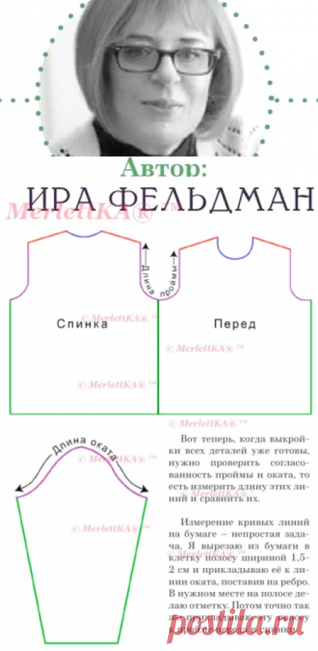 СТРОИМ БАЗОВУЮ ВЫКРОЙКУ ДЛЯ ВЯЗАНОГО ИЗДЕЛИЯ