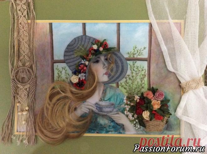 Моя прекрасная леди - запись пользователя Наталья в сообществе Вышивка в категории Вышивка. Работы пользователей