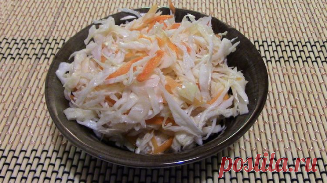 Суточная капуста - хрустящая, сочная, очень вкусная - Простые рецепты Овкусе.ру