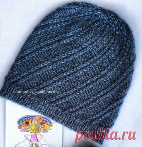 ШАПОЧКА СЕРПАНТИН ОТ SPIDER_KNIT.