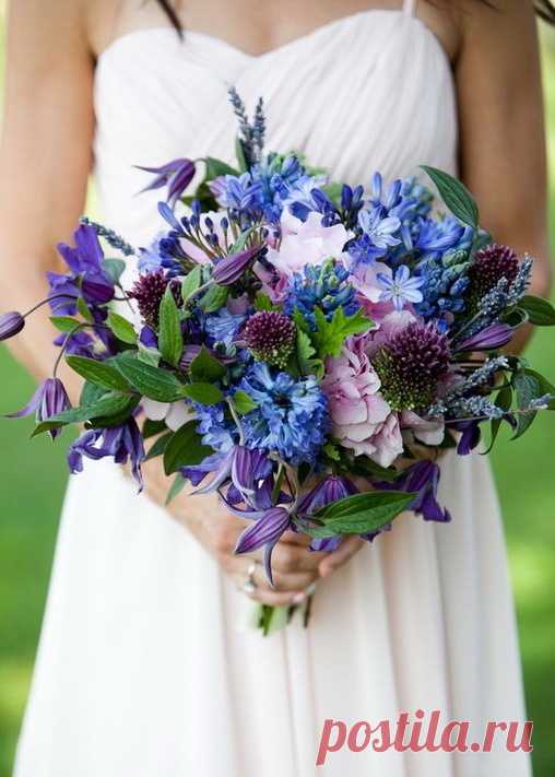 «Синий и темно синий букет невесты нестандартное и стильное решение для свадьбы» — карточка пользователя yaschinajilia в Яндекс.Коллекциях