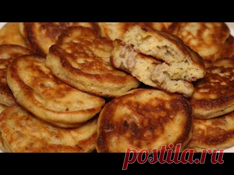 Ленивые пирожки с мясом! Ленивые беляши за 20 минут.