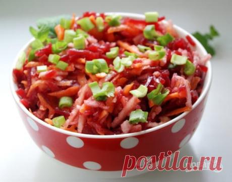 Салат из моркови и свеклы - пошаговый рецепт с фото на Повар.ру