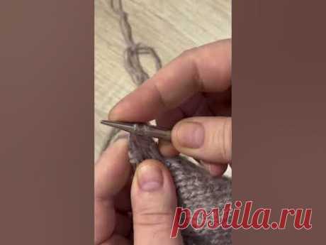 Вяжу декоративный край платка #knitting #вязание #handmade
