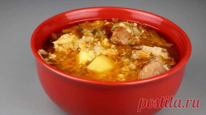 ТАКОЙ СУПЧИК ХОТЬ КАЖДЫЙ ДЕНЬ ПОДАВАЙ! ВКУСНЕНЬКИЙ КАПУСТНЯК!