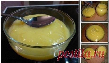 Вкуснейший лимонный крем / Райская пища