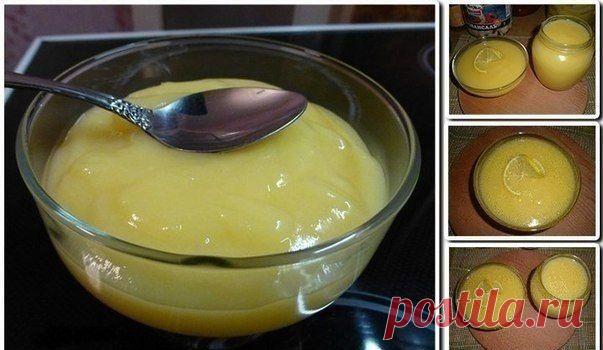 Вкуснейший лимонный крем / Райская пища