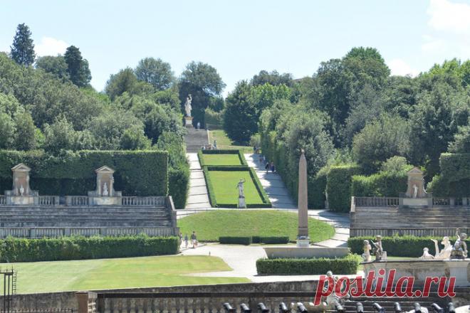 Сады Боболи (итал. Giardino di Boboli) - уникальный парк во Флоренции