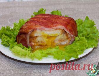 Сытный сэндвич для перекуса – кулинарный рецепт