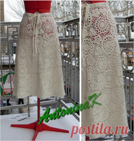 белая юбка от Антонины