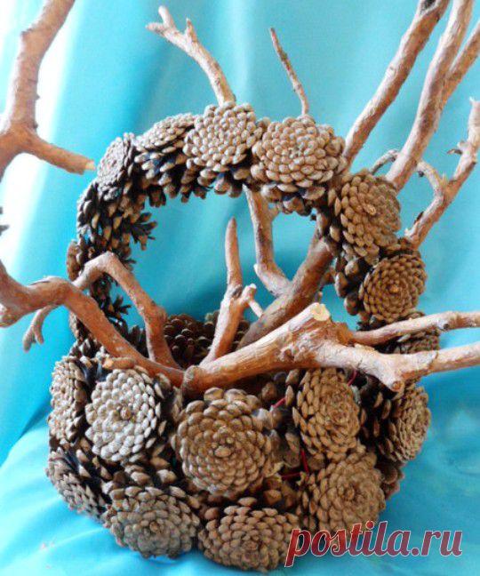 Поделки из природного материала своими руками