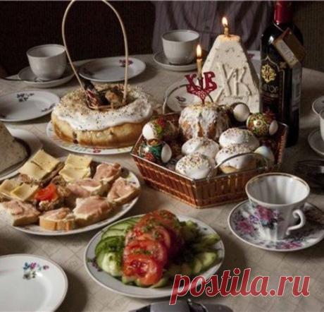 Пасхальный стол: традиционное меню и рецепты