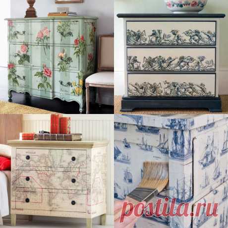 Оригинальные идеи переделок мебели — Сделай сам, идеи для творчества - DIY Ideas