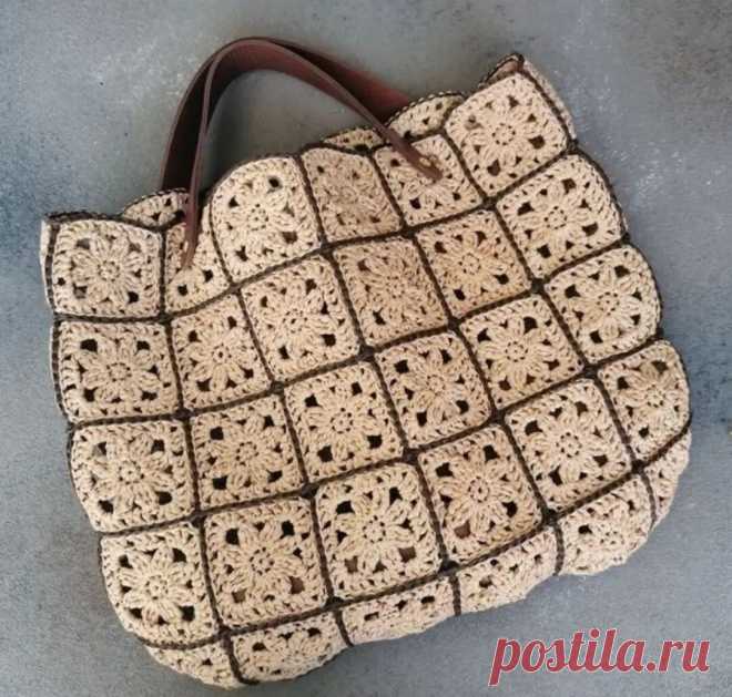 Чудесная подборка идей и схем сумок крючком на любой вкус и цвет из разной пряжи | Рукоделие в жизнь | Дзен