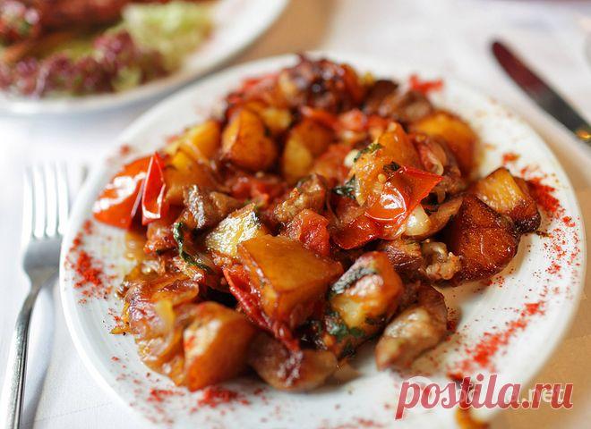 Тушеная картошка с мясом в мультиварке - tochka.net