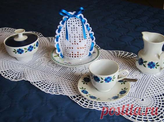 Вязание к Пасхе крючком: новые необычные идеи со схемами